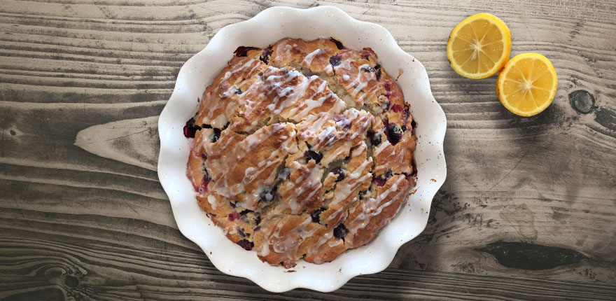 Blueberry Lemon Bread